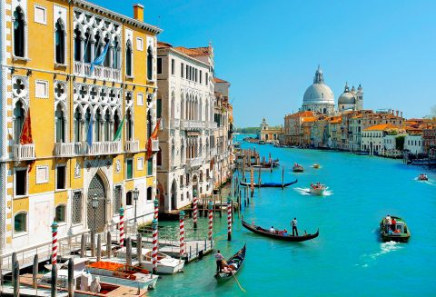 Italienische Adria Golf von Venedig