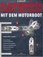 Hafenmanöver Schritt für Schritt - mit dem Motorboot: An- und Ablegen mit allen Antriebsarten, Christian Tiedt (BOOTE) und Lars Bolle (YACHT), Delius Klasing Verlag, 19,99€