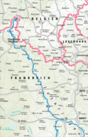 ADAC Karte Maaskanal (Canal de la Meuse)
