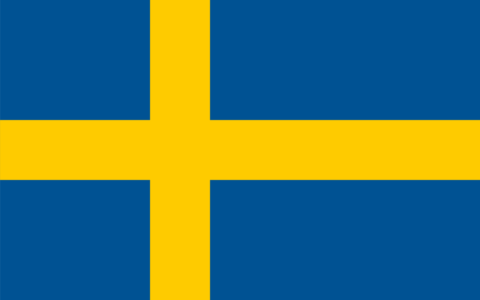 Flagge von Schweden