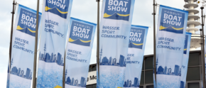 Hamburg Boatshow Flaggen