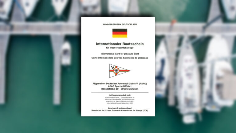 motorboot registrieren