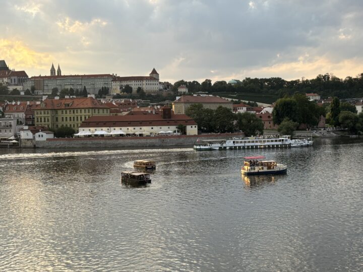 Hausboote in Prag