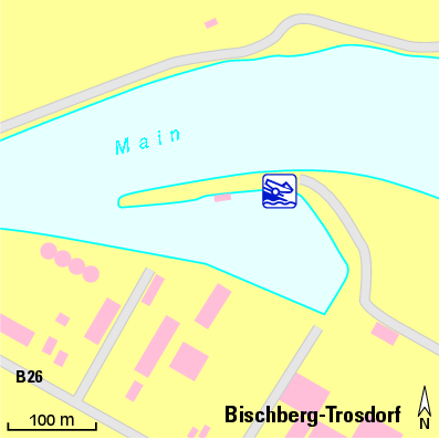 Karte Marina Motor- und Segelboot Club Coburg e.V.