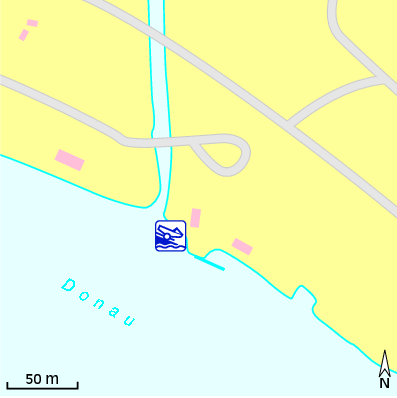 Karte Marina 1. Motorbootclub Deggendorf