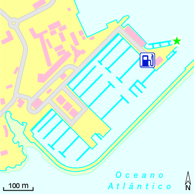 Karte Marina Marina de Cascais