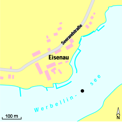 Karte Marina Marina Werbellinsee