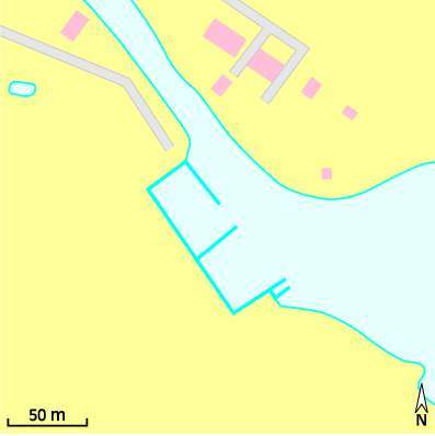 Karte Marina Lenzer Hafen