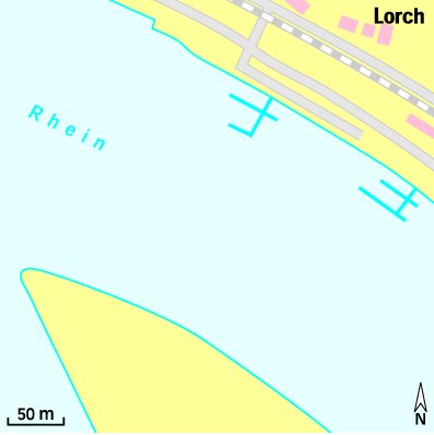 Karte Marina Wassersportverein Lorch e.V.