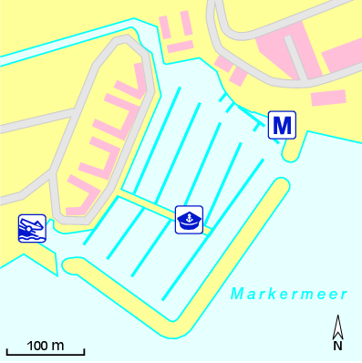 Karte Marina Marina Volendam
