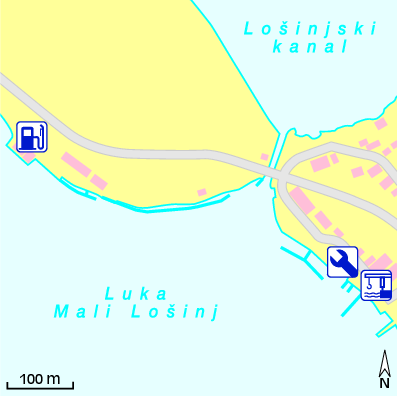 Karte Marina Marina Mali Lošinj