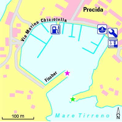 Karte Marina Marina Chiaiolella