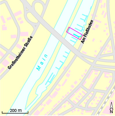 Karte Marina WSC Main-Spessart