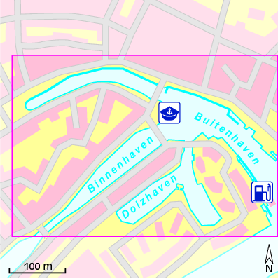 Karte Marina W.V. Arne Middelburg