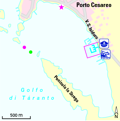 Karte Marina Darsena „Puerto del Sol“
