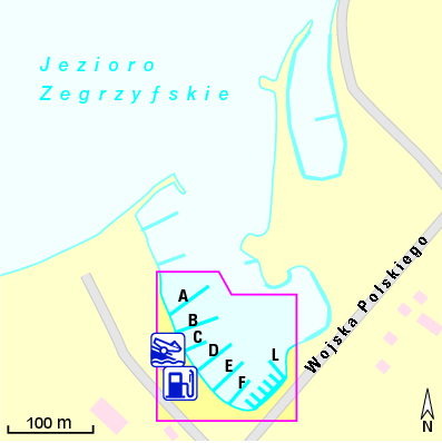 Karte Marina Port Jachtowy Nieporęt