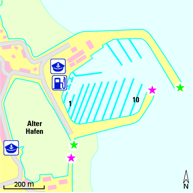 Karte Marina Saint-Quay Port d’Armor