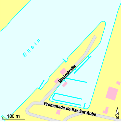 Karte Marina Marina Gernsheim