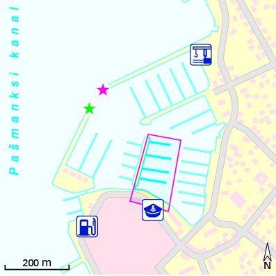 Karte Marina Marina Šangulin