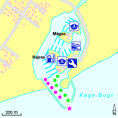 Karte Marina Greve Marina