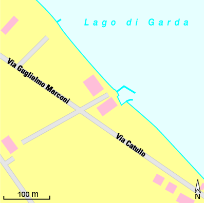 Karte Marina Lido di Lonato – Coco Beach