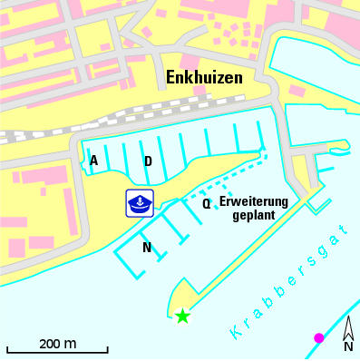 Karte Marina K.N.Z. Buyshaven