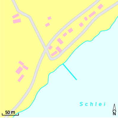 Karte Marina Campingpark Schlei-Karschau