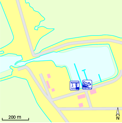 Karte Marina Meldorfer Seglerverein e.V.