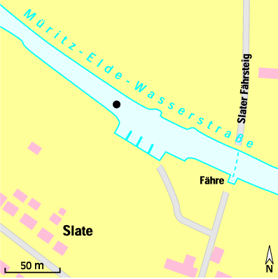 Karte Marina Hafen Slate