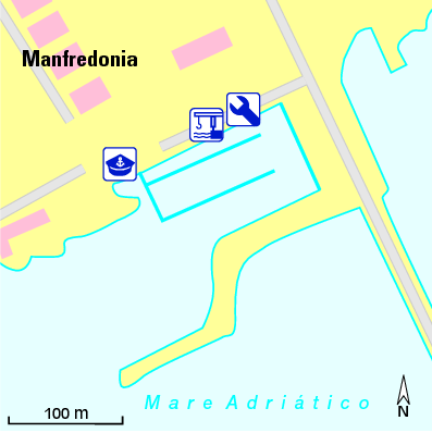 Karte Marina Marina Cala delle Sirene