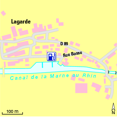 Karte Marina Port de Plaisance – Comercial Navig’ France