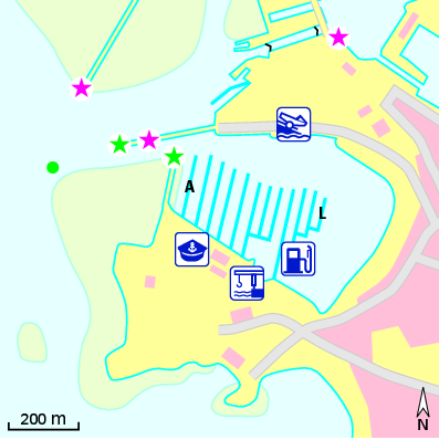 Karte Marina Marina Les Bas-Sablons