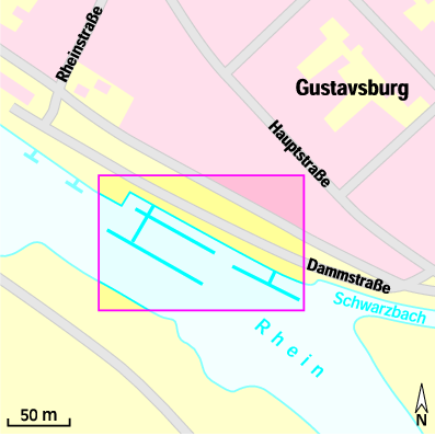 Karte Marina Yachthafen Bootshaus Haupt