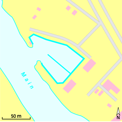 Karte Marina Yachthafen Lewandowski e. K.
