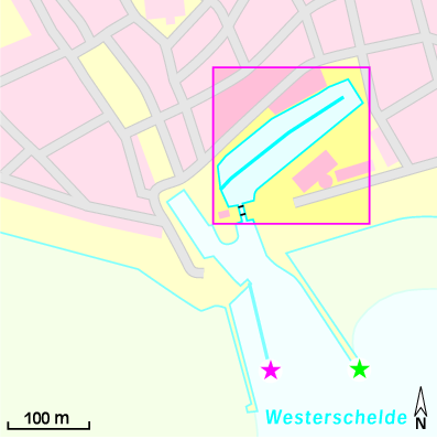 Karte Marina Michiel De Ruyterhaven