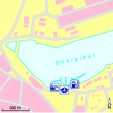 Karte Marina Regatta-Verein Rendsburg e.V.
