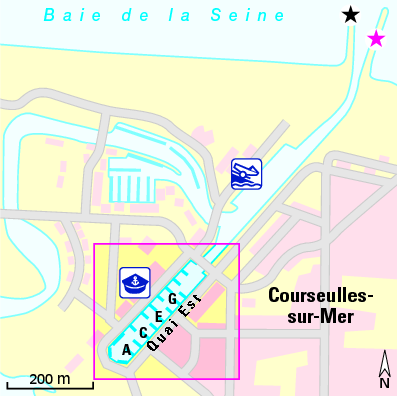Karte Marina Bassin Joinville