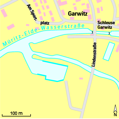 Karte Marina Marina Matzlow-Garwitz