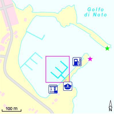 Karte Marina Marina di Marzamemi