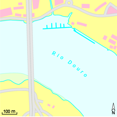 Karte Marina Marina do Freixo
