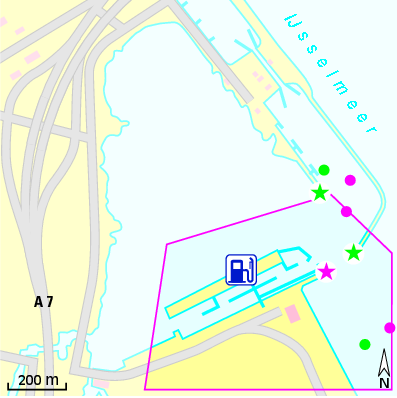 Karte Marina Marina Den Oever