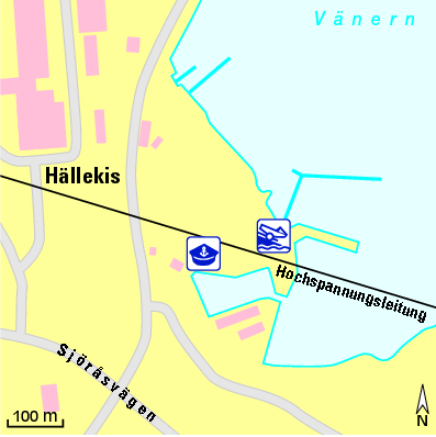 Karte Marina Hönsäters Hamn