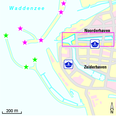 Karte Marina Noorderhaven