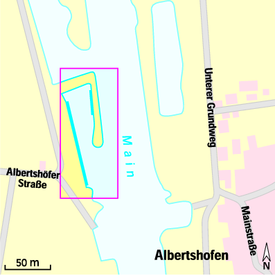 Karte Marina Motor-Yacht-Club Ansbach e.V.