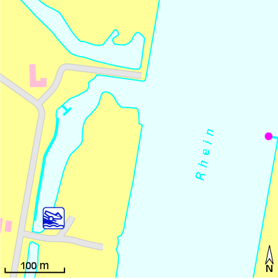 Karte Marina Club Nautico Karlsruhe