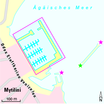Karte Marina Setur Marina Mitilini