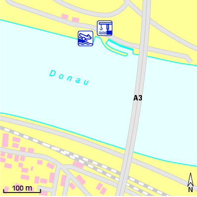 Karte Marina Wassersportfreunde Passau e.V.