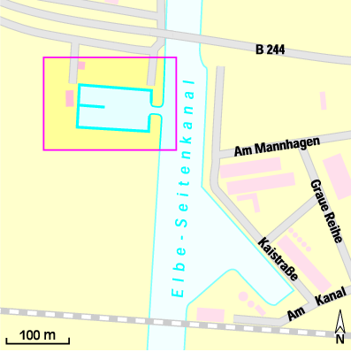 Karte Marina Wittinger Sporthafen