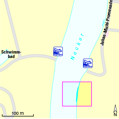 Karte Marina Motorbootclub Mittlerer Neckar e.V.