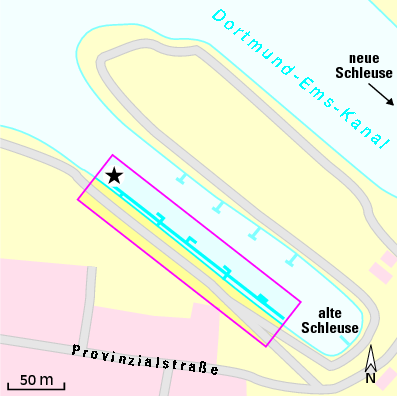 Karte Marina Motorbootclub Lünen e.V.